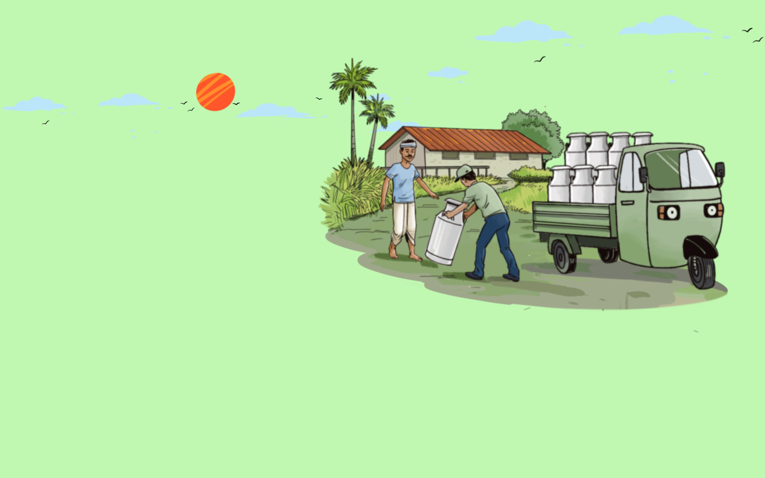 Milk delivery vision